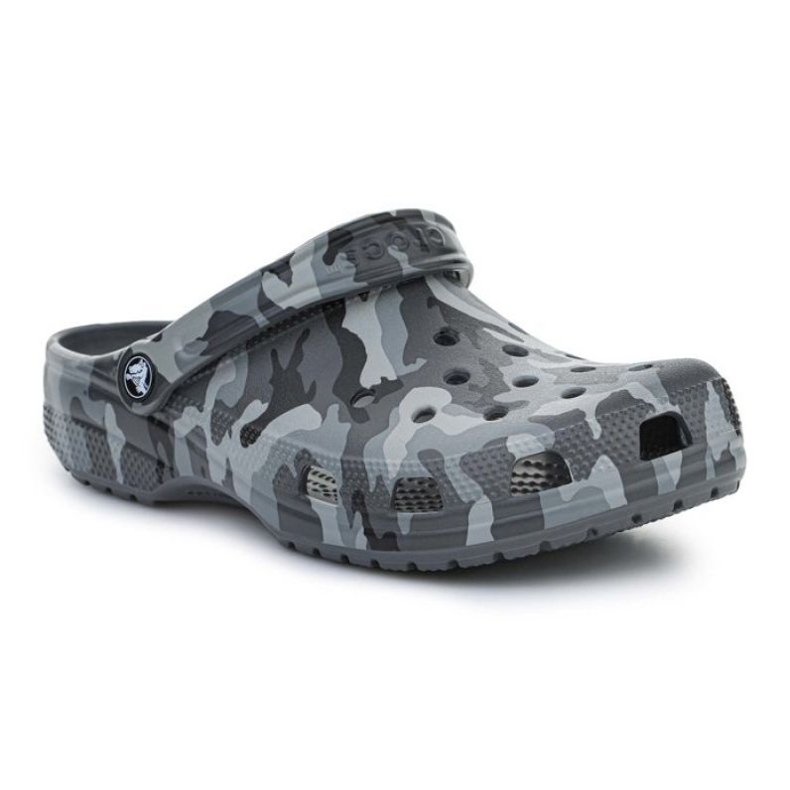 Crocs Classic Printed Camo Clog 206454-0IE flip flops black