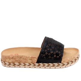 Jova Black cork sole