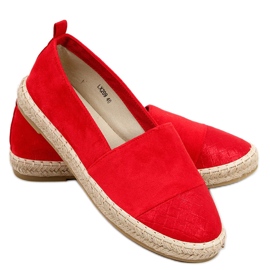 Darcy Red women's espadrilles