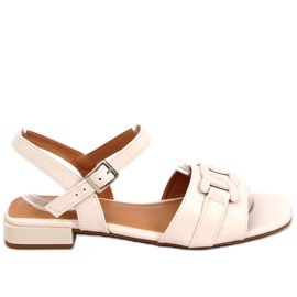 Low-heeled sandals Iona Beige Low-heeled sandals Iona Beige
