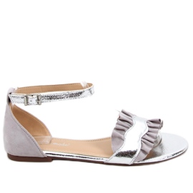 Alpha Silver women's sandals grey Alpha Silver women's sandals grey