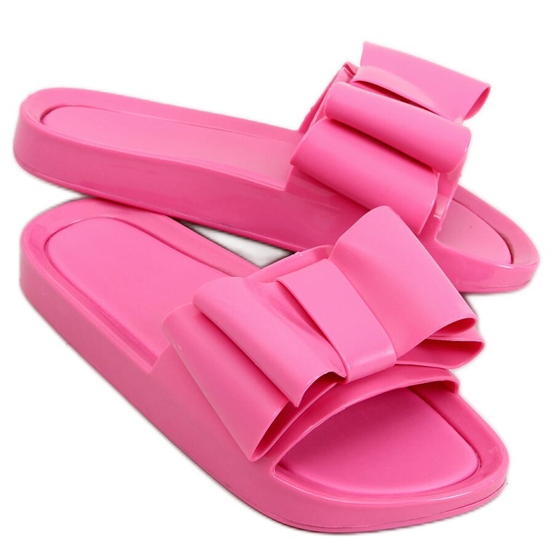 Vinca Fushia silicone women's slippers pink