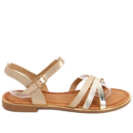 Celia Gold women's sandals golden