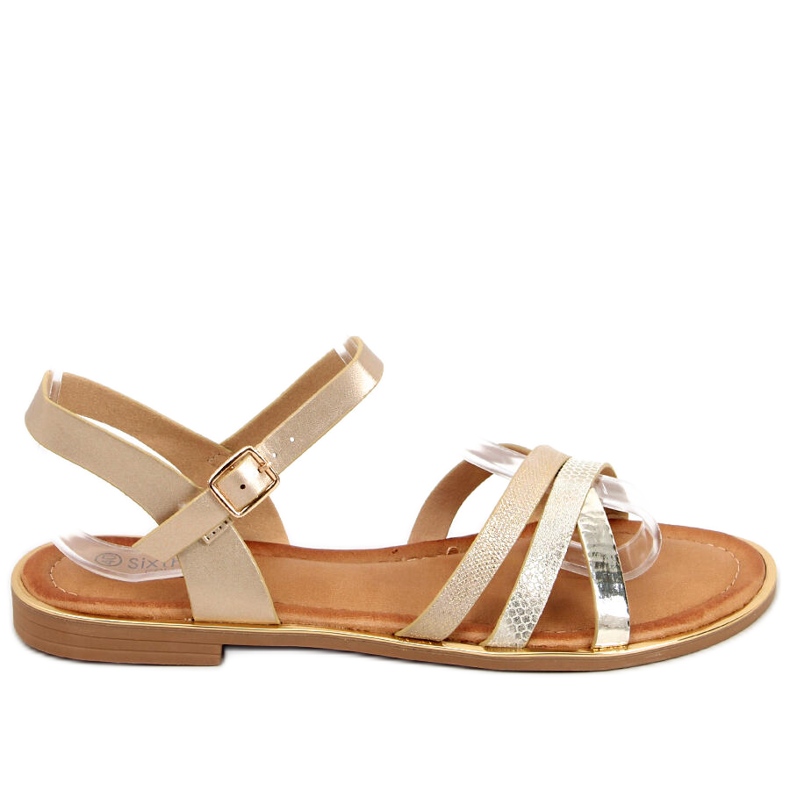 Celia Gold women's sandals golden
