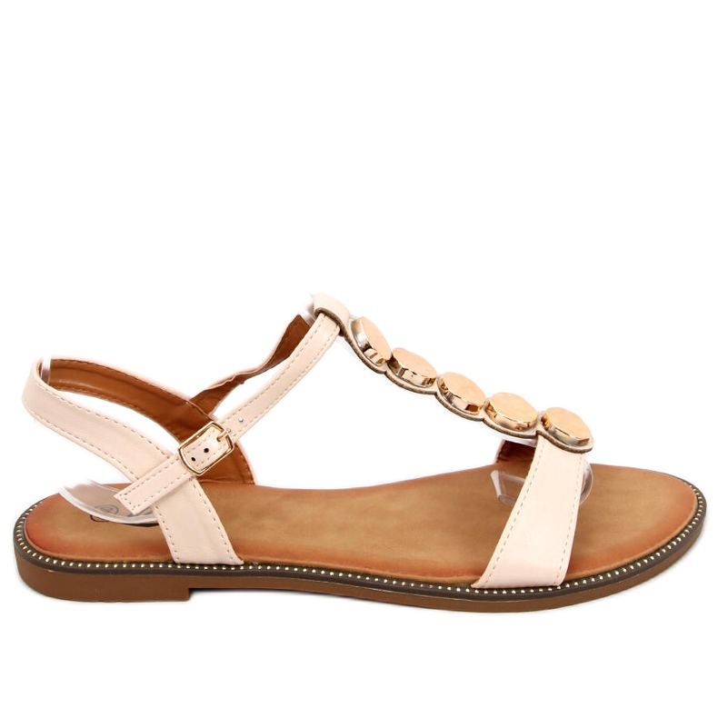 Velma Nude Color women's sandals beige