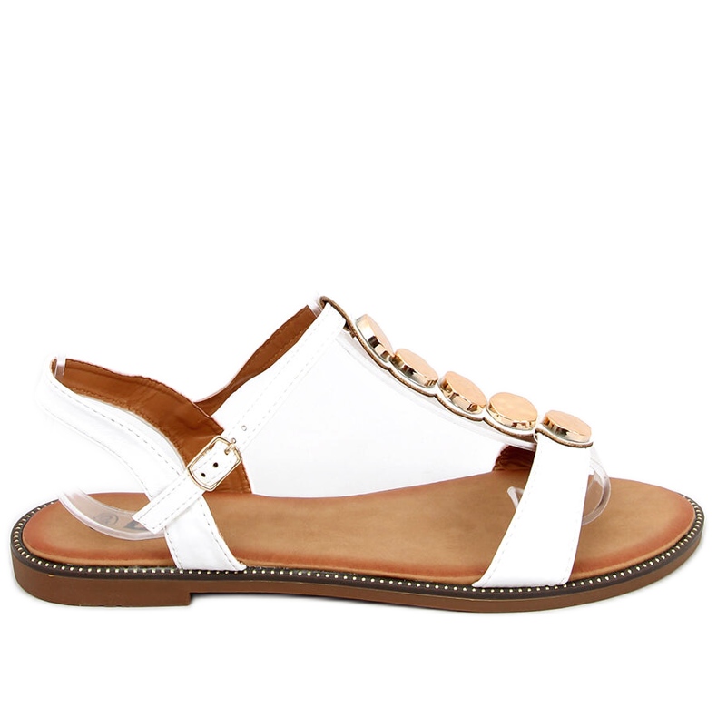 Velma White women's sandals