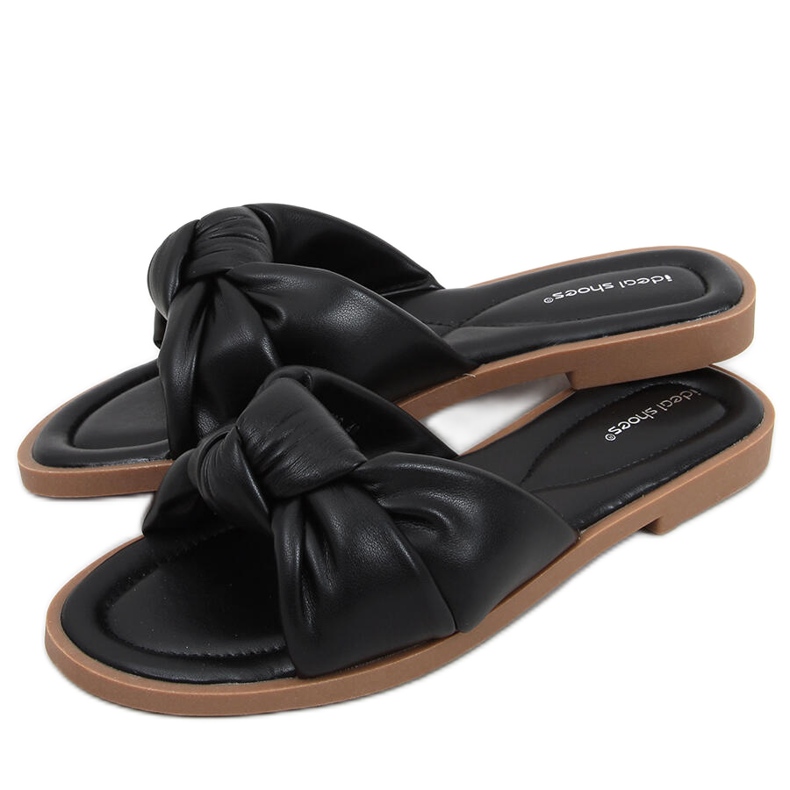 Women's Sally Black slippers