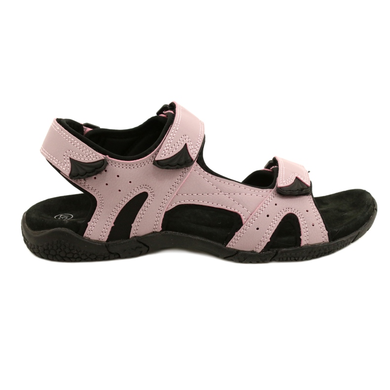 American Club HL53 / 22 Sandals with a Lt.Purple leather insert violet pink