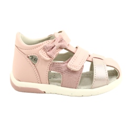 Girls' American Club bow sandals XD63/22 pink Girls' American Club bow sandals XD63/22 pink