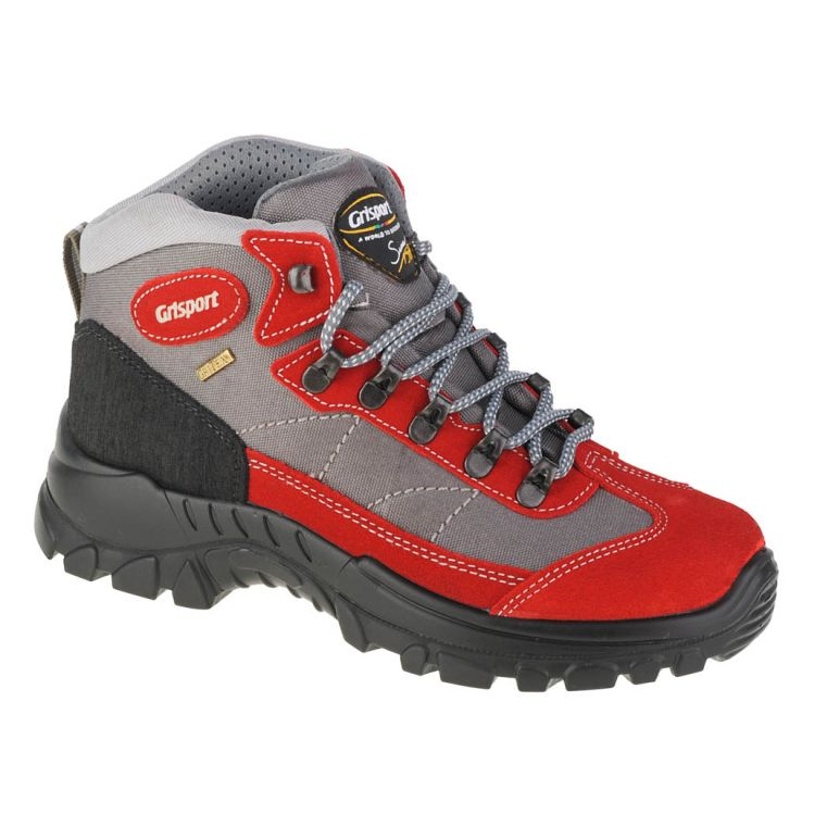 Grisport Rosso Scamosciato W 13362S87G shoes red grey multicolored