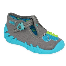 Befado children's shoes 110P441 blue grey