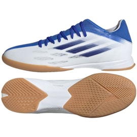 Adidas x speedflow.3 in gw7491 white-blue football shoes