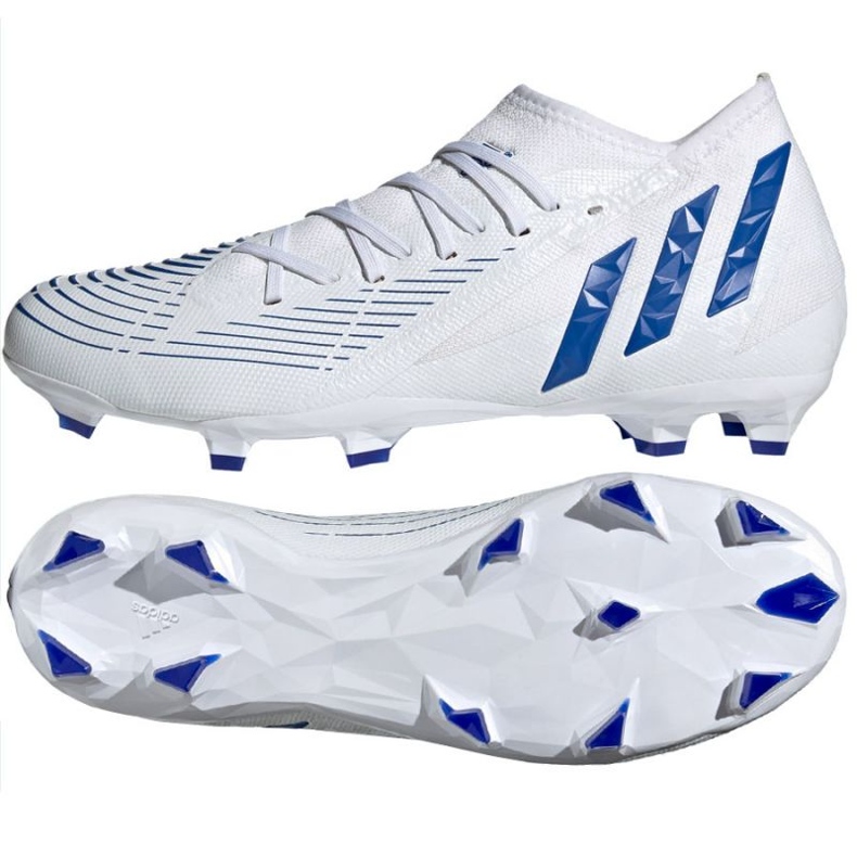Adidas Predator Edge.3 Fg M GW2273 football boots white white