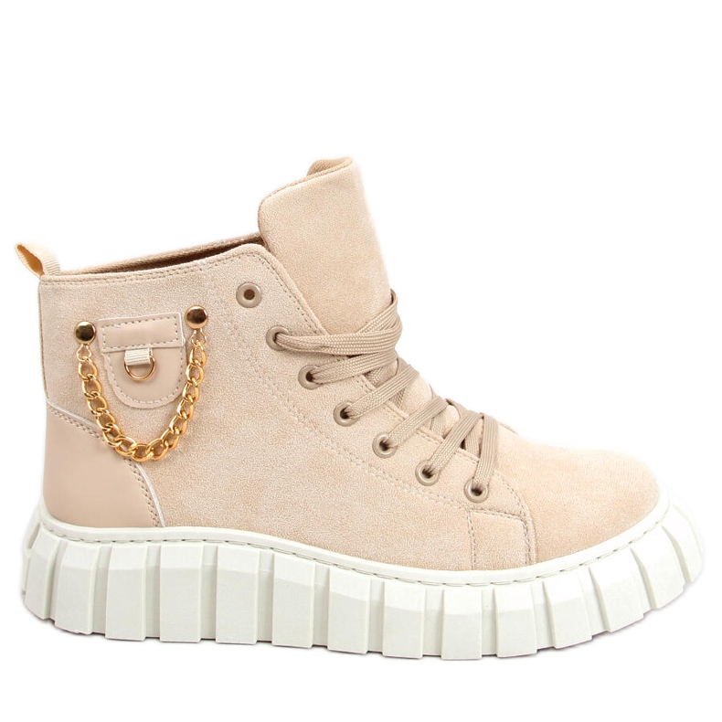 Iggy Beige ankle sneakers