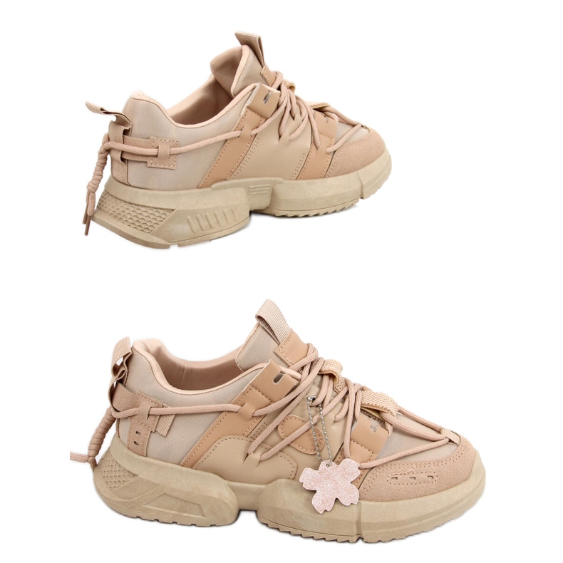Zeny Khaki Trainers beige