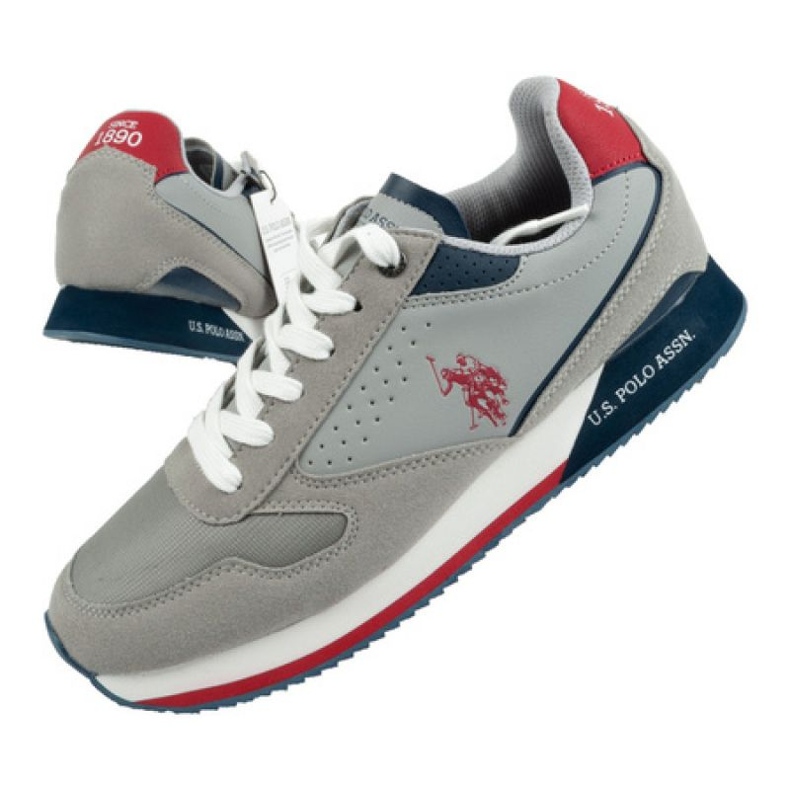 U.S. Polo US Polo ASSN sports shoes. NOBIL003A-LGR001 grey