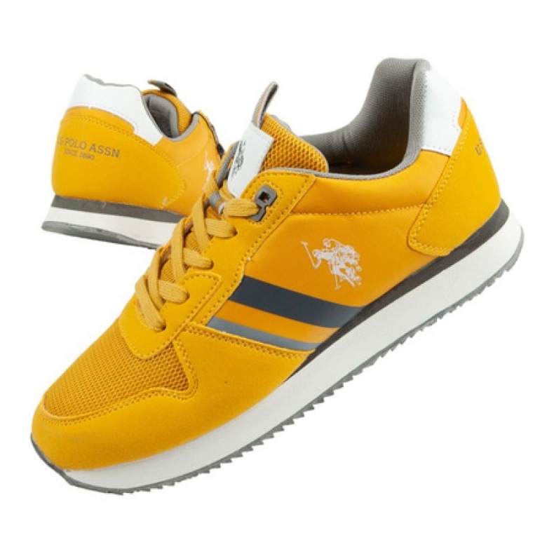 U.S. Polo US Polo ASSN sports shoes. NOBIL006-YEL001 yellow