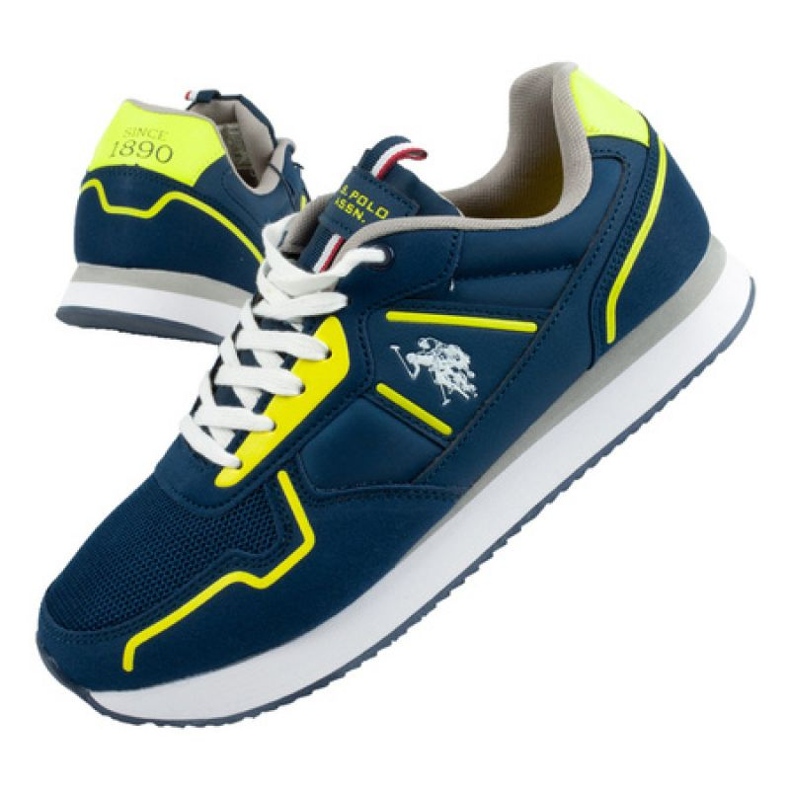 U.S. Polo US Polo ASSN trainers. M NOBIL004-BLU006 navy blue green