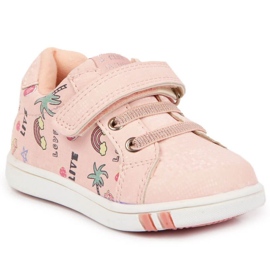 Velcro sports shoes American Club Jr AM883A pink Velcro sports shoes American Club Jr AM883A pink