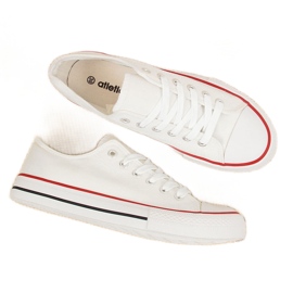 Atletico white low sneakers