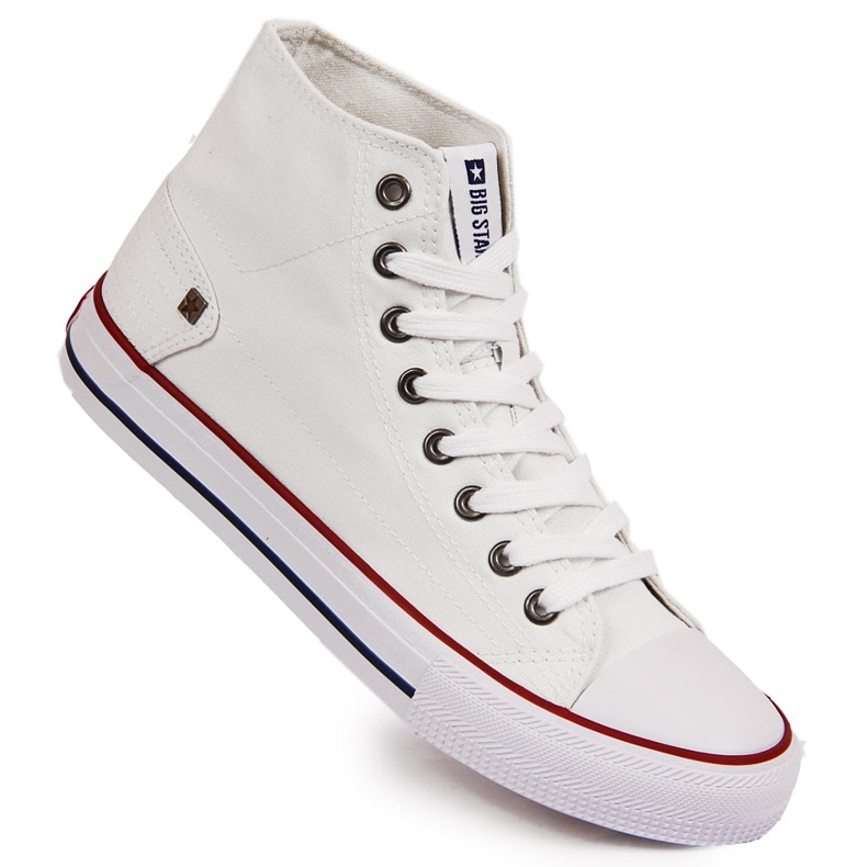 White high-top sneakers Big Star DD274332