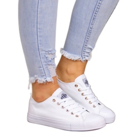 Women's low white NEWS sneakers