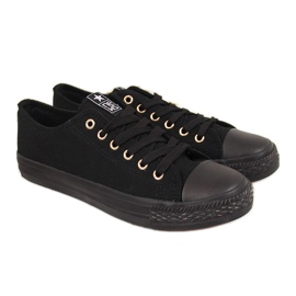 Women's low sneakers black NEWS