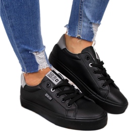 Black Big Star EE274314 low-top sneakers