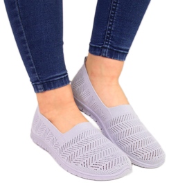 Women's openwork sneakers slip on gray Filippo grey Women's openwork sneakers slip on gray Filippo grey