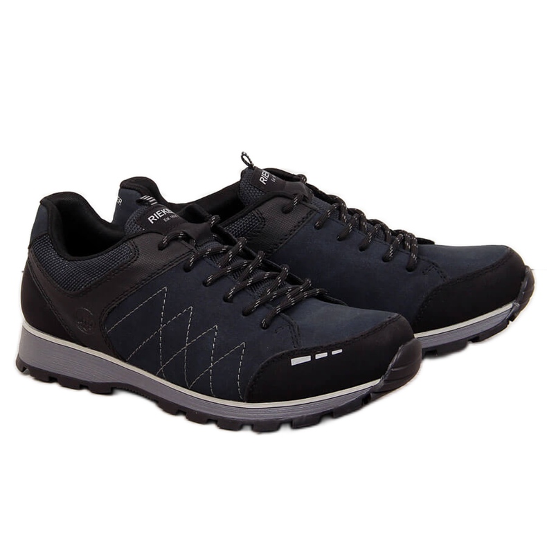 Men's navy blue shoes Rieker B5720-01