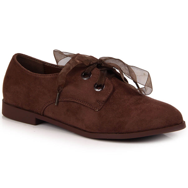 Women's brown suede shoes Laura La.Fi