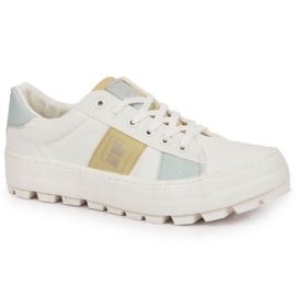 Women's white sneakers Big Star JJ274480