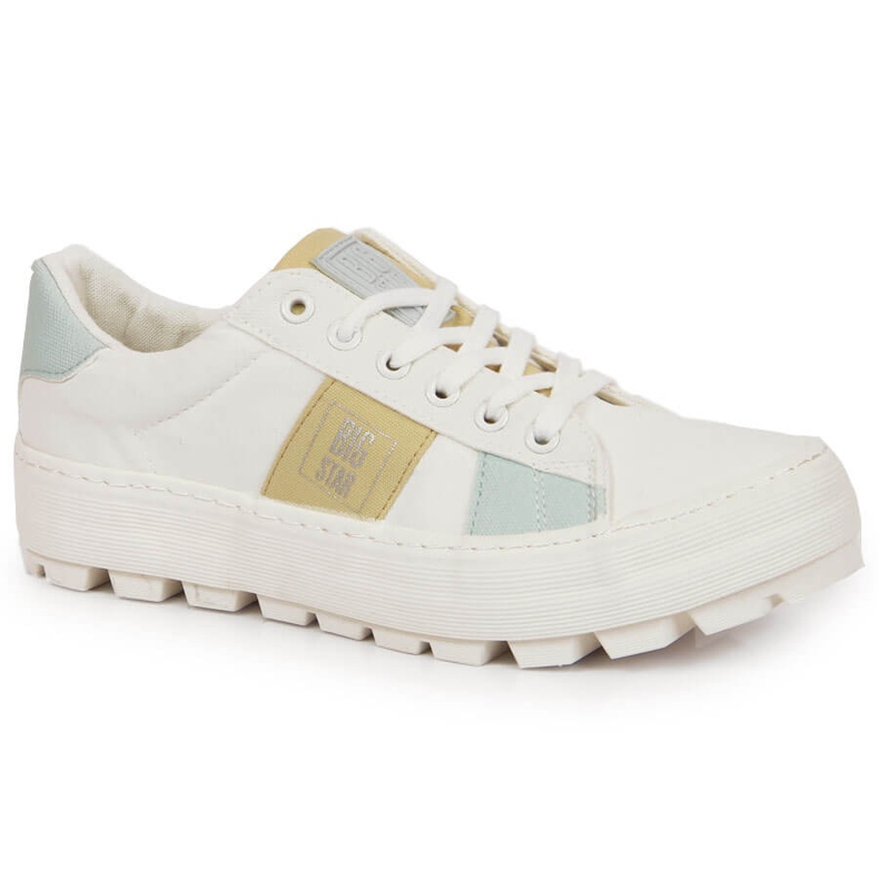 Women's white sneakers Big Star JJ274480