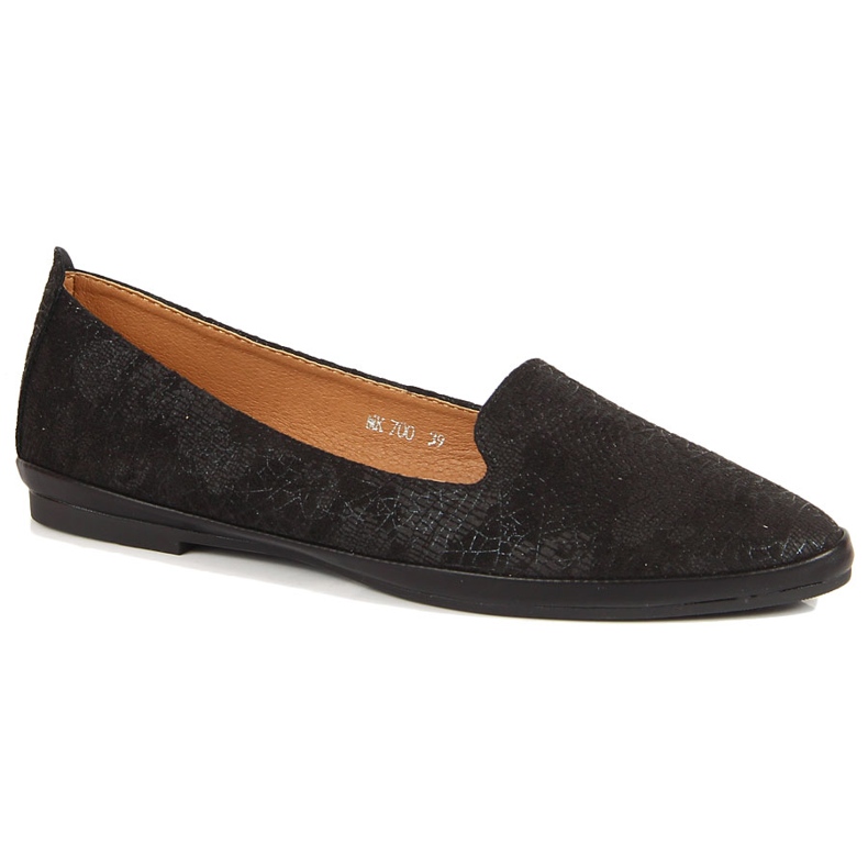 Women's black lordsy shoes by Sergio Leone Women's black lordsy shoes by Sergio Leone