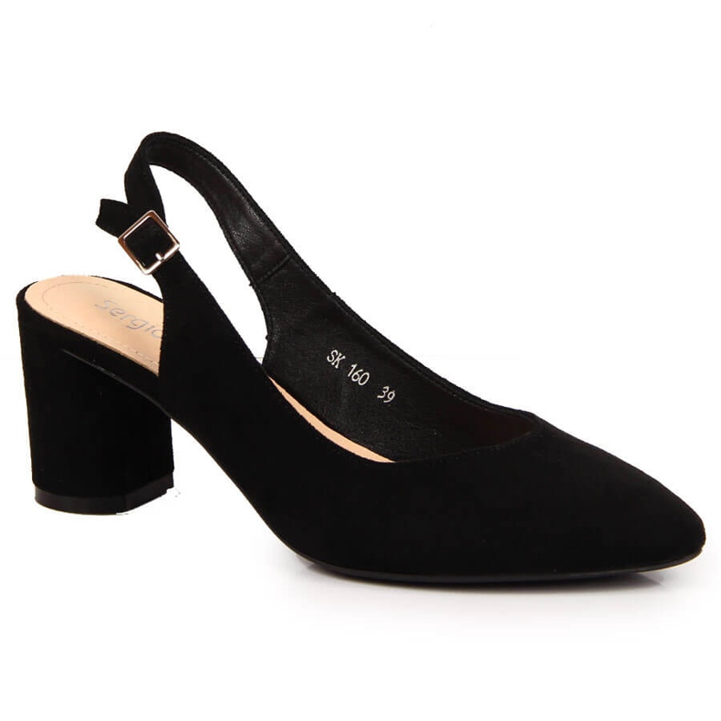 Pumps for women on the black post by Sergio Leone Pumps for women on the black post by Sergio Leone