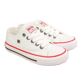 White children's sneakers Big Star FF374200 ['white']