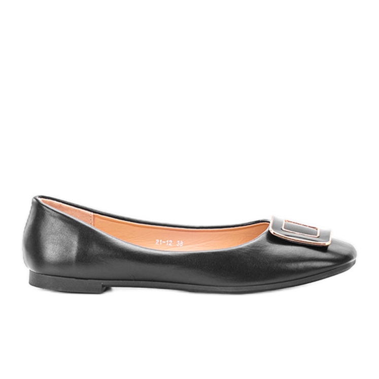 Purvis Black Ballerinas