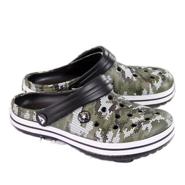 American Club khaki foam slippers for boys American Club khaki foam slippers for boys