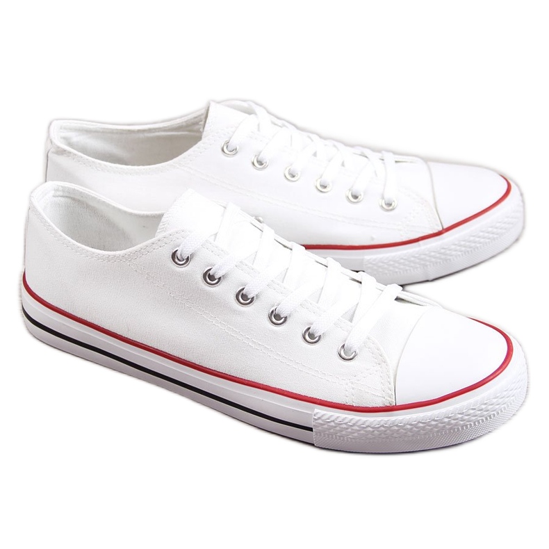 Men's white Atletico sneakers low sneakers