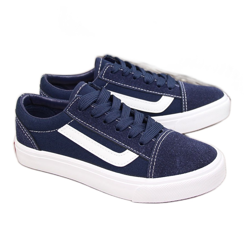 Atletico navy blue children's sneakers