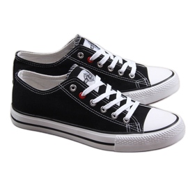 Men's low sneakers, black NEWS