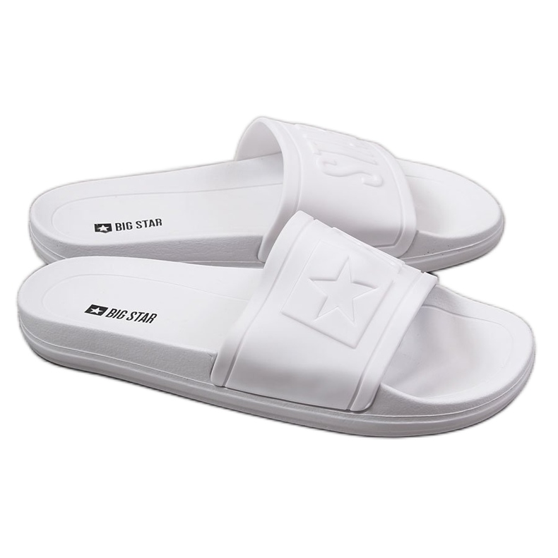 White beach slippers Big Star DD274A268