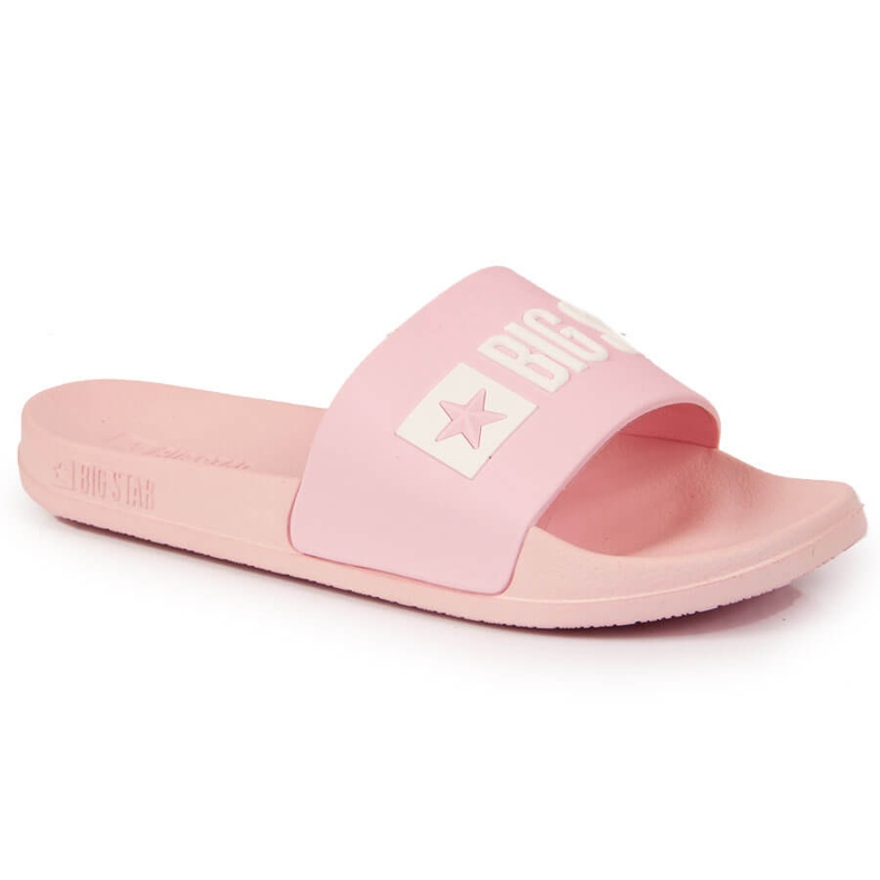 Pink Big Star FF274A201 women's pool slippers
