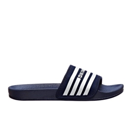 Big Star FF274A356 navy blue beach slippers