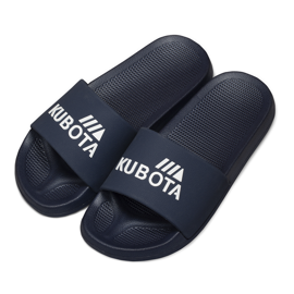 Kubota basic navy blue beach slippers
