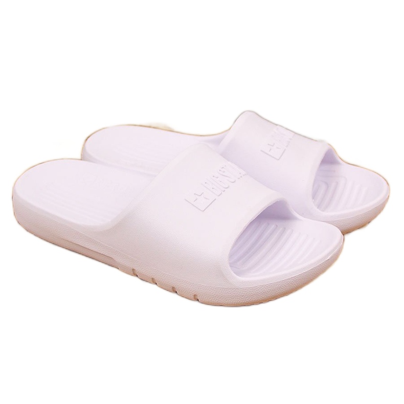 Children's white foam slippers Big Star GG374811