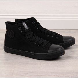 Men's high black sneakers Big Star FF174550 Men's high black sneakers Big Star FF174550