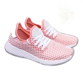 American Club pink running shoes