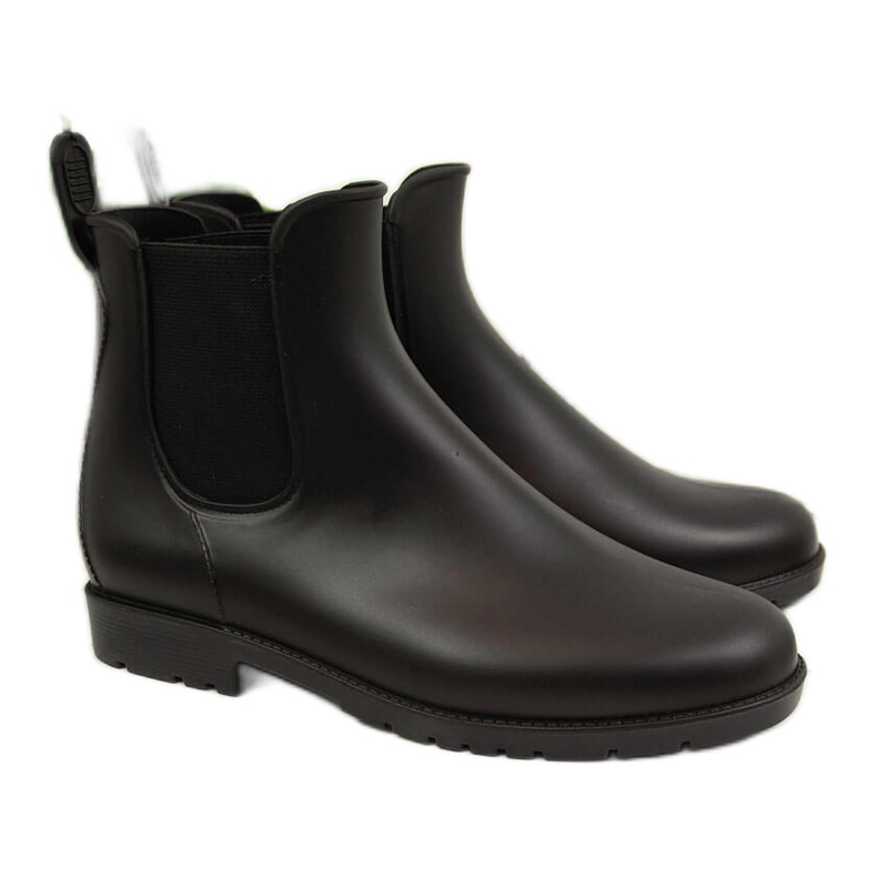 American Club black Jodhpur boots for women