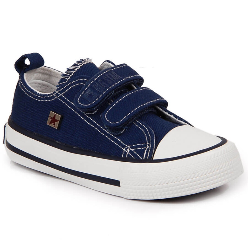 Children's sneakers with velcro navy blue Big Star HH374097 Children's sneakers with velcro navy blue Big Star HH374097